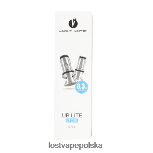 Lost Vape UB cewki lite (5 szt.) Cewka l7 0,3 oma J4L2R120 Lost Vape Customer Service