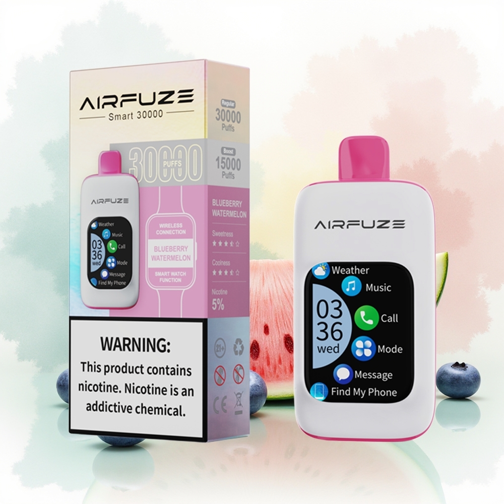 AirFuze Smart 30000 Puffs Borówkowy Arbuzowy Smart 900mAh Type-C