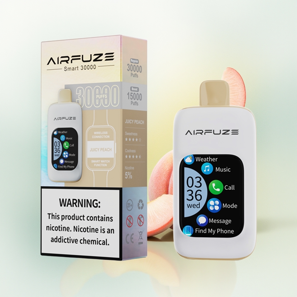 AirFuze Smart 30000 Puffs Soczysta Brzoskwinia Smart 900mAh Type-C