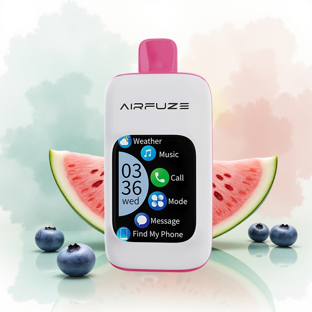AirFuze Smart Pro 40000 Puffs Borówka Arbuz z Połączeniem Smartfonowym i Trybami Vapingu