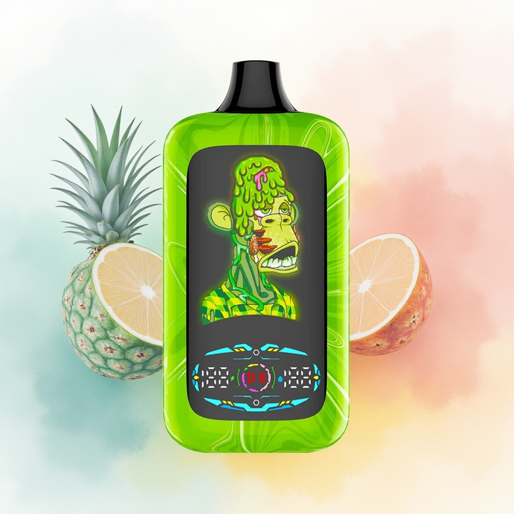 Fumot Digital Monkey 20000/40000 Puffs Tropikalna Tęcza Błysk z Podwójnym Silnikiem i 5% Nikotyny