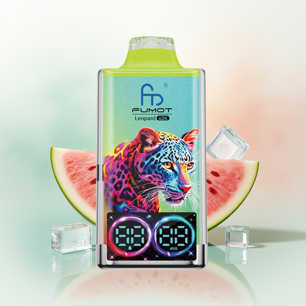 Fumot Leopard 40K Puffs Arbuzowy Lód 5% Dual Mesh
