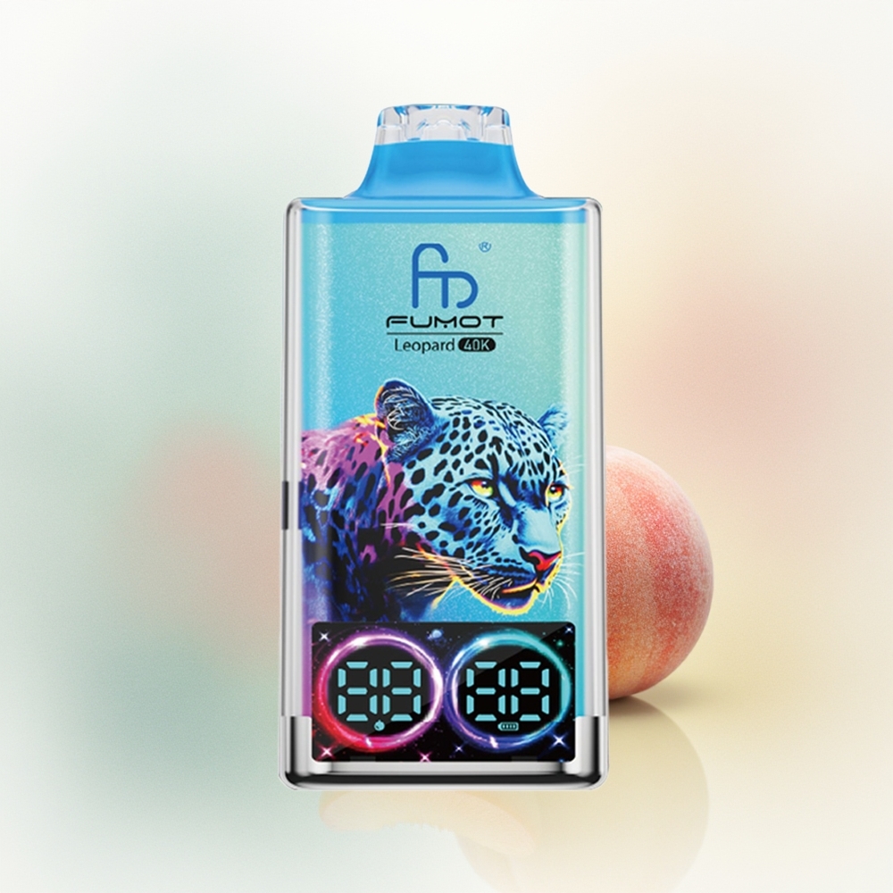 Fumot Leopard 40K Puffs Brzoskwiniowa Jagoda 5% Dual Mesh