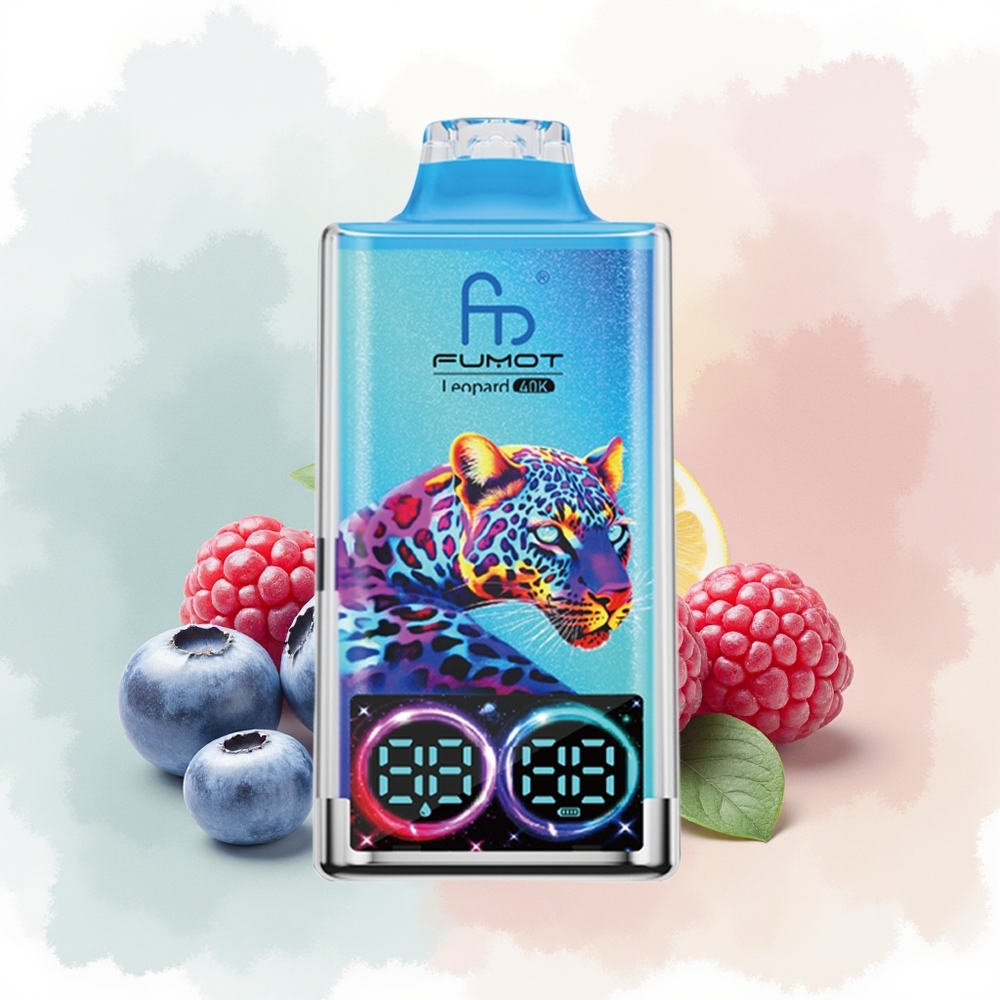 Fumot Leopard 40K Puffs Malina Borówka 5% Dual Mesh
