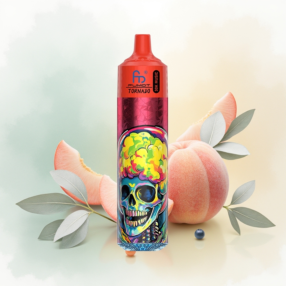 Fumot Randm Tornado 30000 Puffs Brzoskwinia Jagody z 30mL i 1.0 Ohm