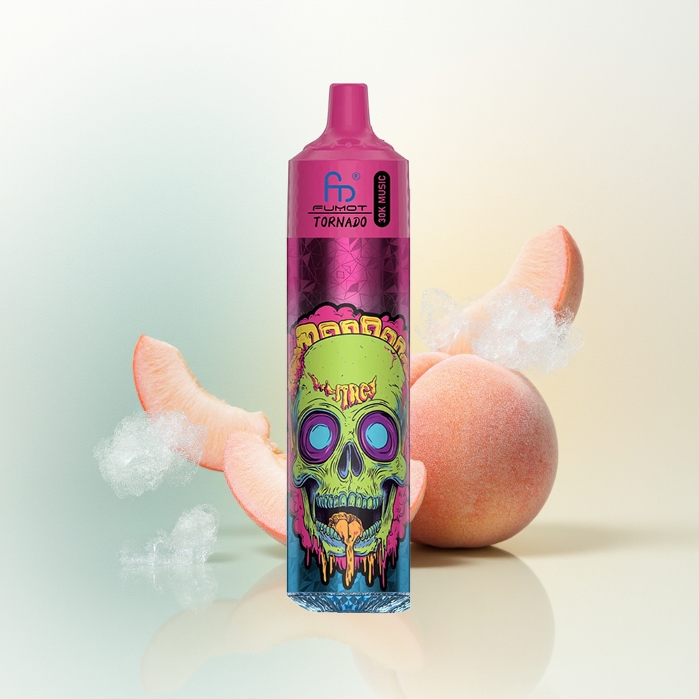 Fumot Randm Tornado 30000 Puffs Brzoskwinka Lód 30mL 5%