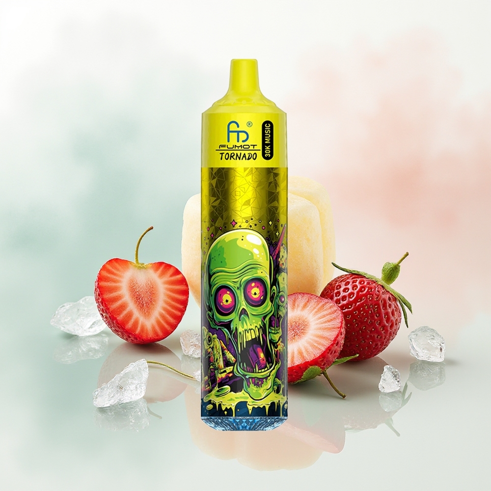 Fumot Randm Tornado 30000 Puffs Truskawkowy Lód z 30mL i 5% Nikotyny