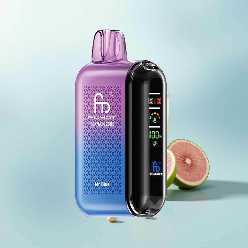 Fumot Tornado 20000 Puffs Pan Niebieski Podwójna Siatka 20ml