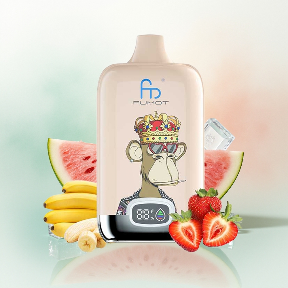 Fumot Tornado Digital Box 12000 Puffs Arbuzowy Lód z MESH i 20ml