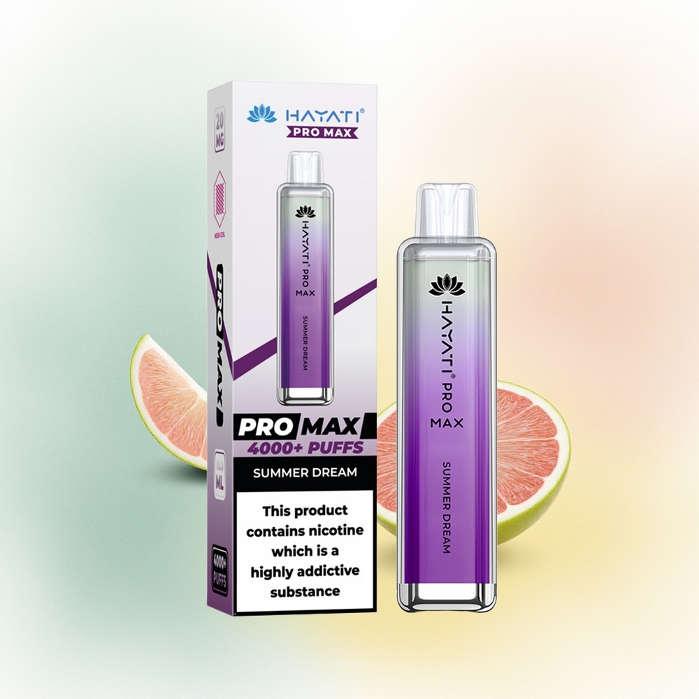 Hayati Pro Max 4000 Puffs Letnie Marzenie Pro z Dual Mesh i LED