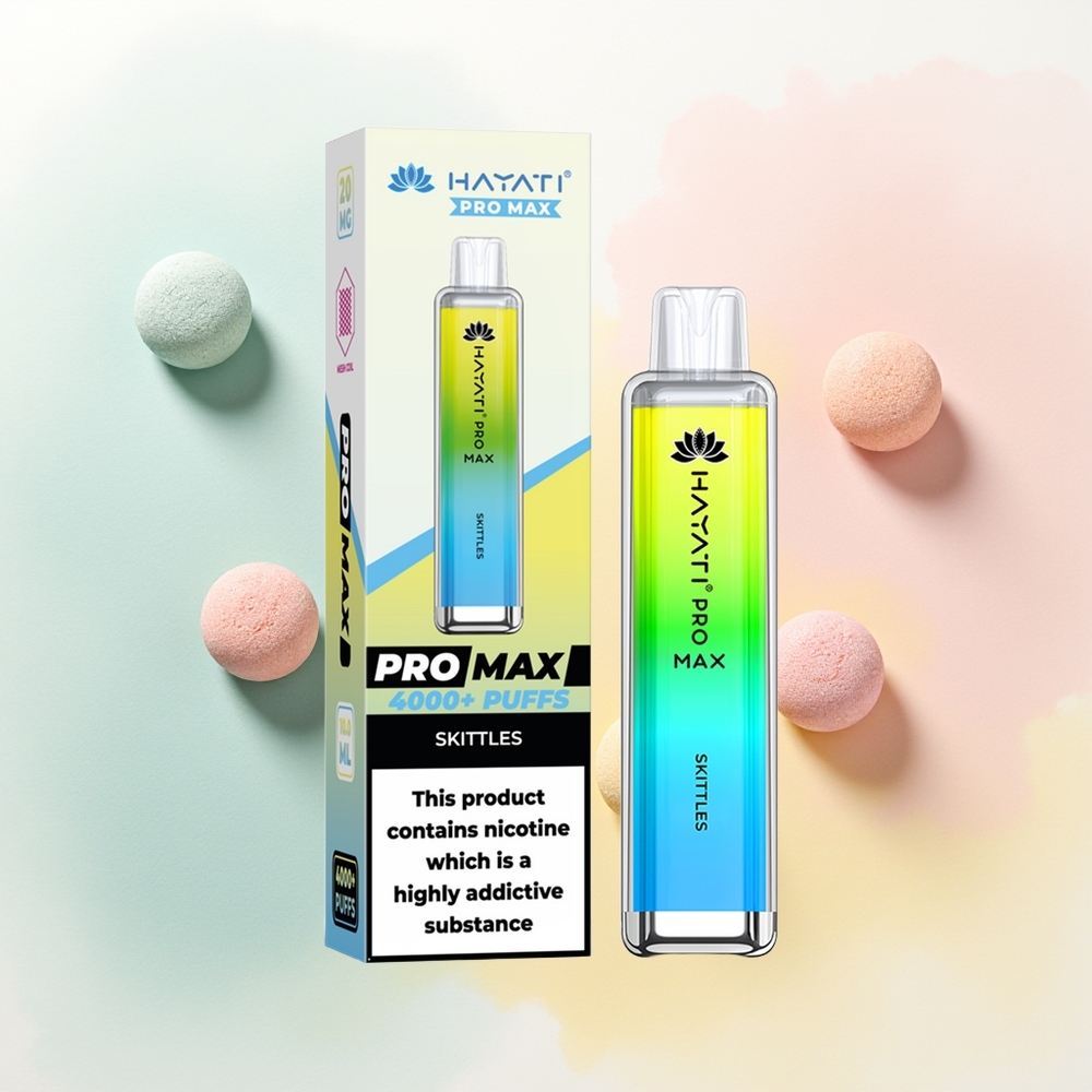 Hayati Pro Max 4000 Puffs Skittles Pro Max Dual Mesh 2ml