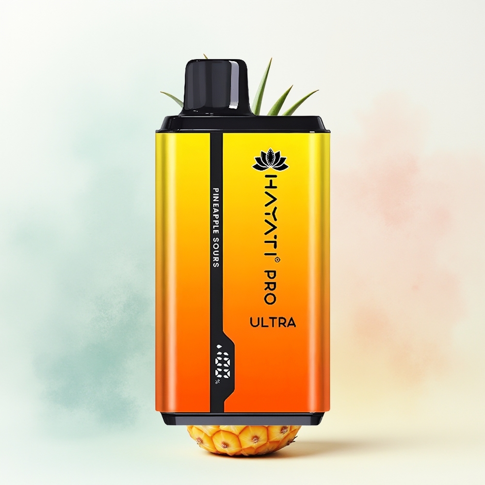 Hayati Pro Ultra 15000 Puffs Ananasowe Kwasy 850mAh 24ml
