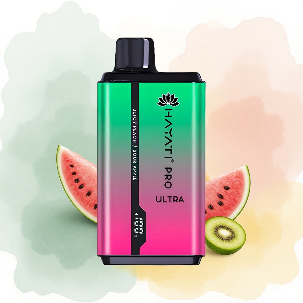 Hayati Pro Ultra 15000 Puffs Arbuz Kiwi Marakuja 12ml 2%