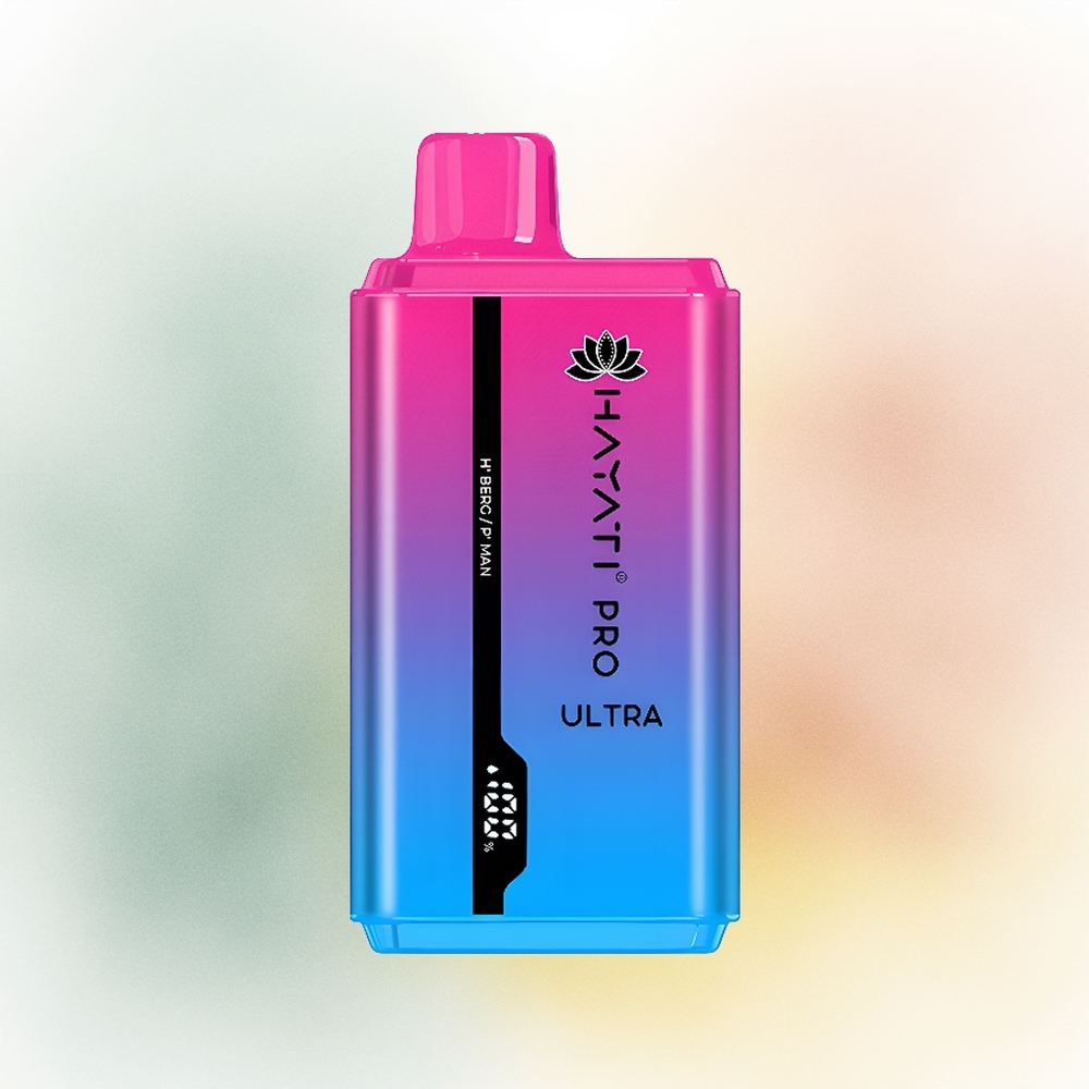 Hayati Pro Ultra 15000 Puffs Berg P' Ultra 49 Smaków 12ml