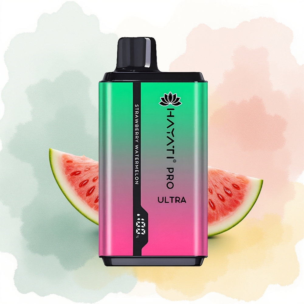 Hayati Pro Ultra 15000 Puffs Truskawkowy Arbuz 850mAh 24ml
