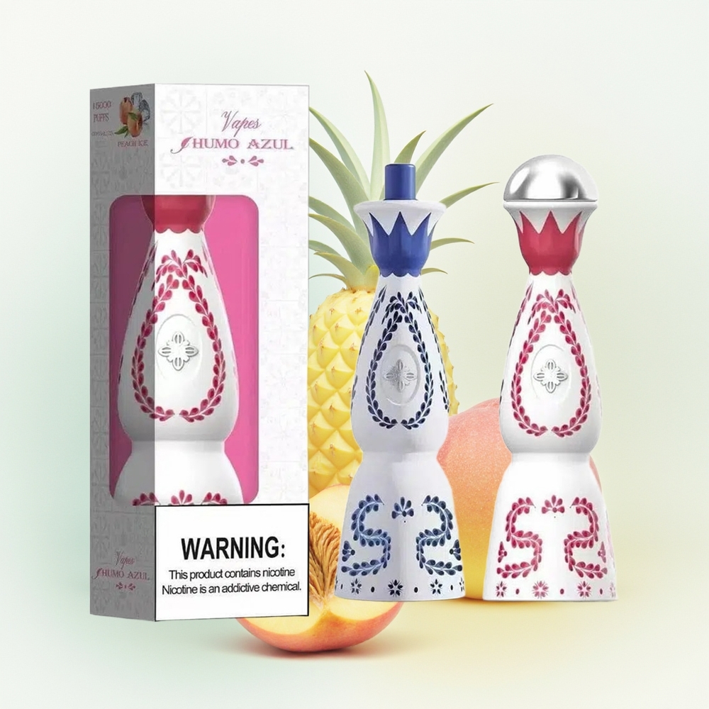 Humo Azul 15000 Puffs Brzoskwinia Mango Ananas 5% Nikotyna 20mL Zasobnik