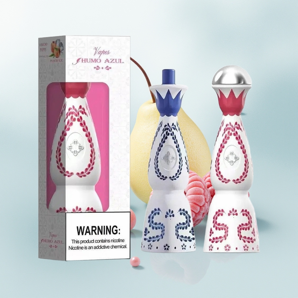 Humo Azul 15000 Puffs Niebieski Malinowy Niedźwiedź 20mL 5%