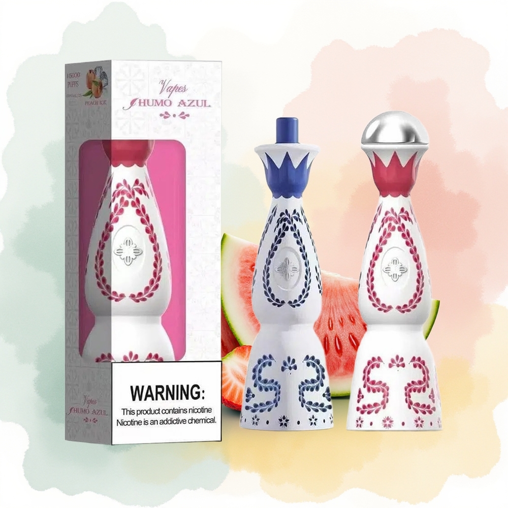 Humo Azul 15000 Puffs Truskawkowy Arbuz 5% Nikotyna 20mL