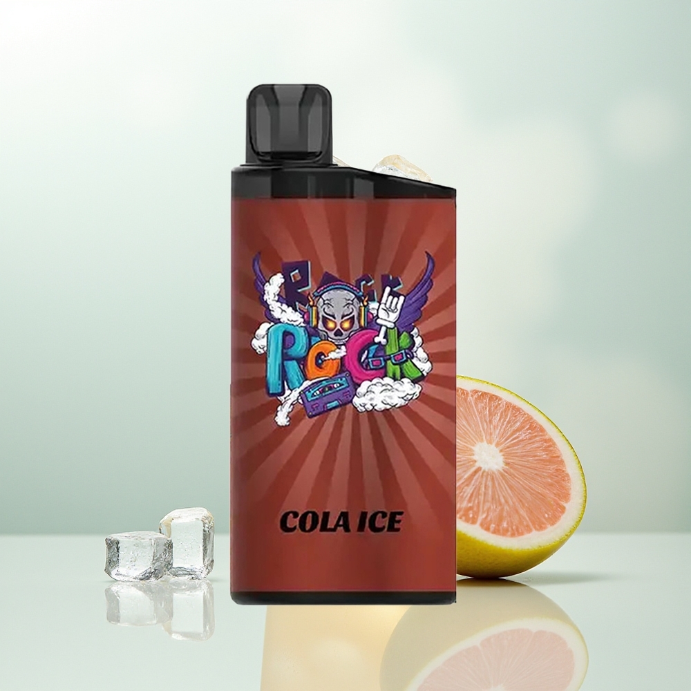 IGET Bar 3500 Puffs Cola Lód z Siatkową Cewką 1.2 Ohma i Baterią 1400 mAh