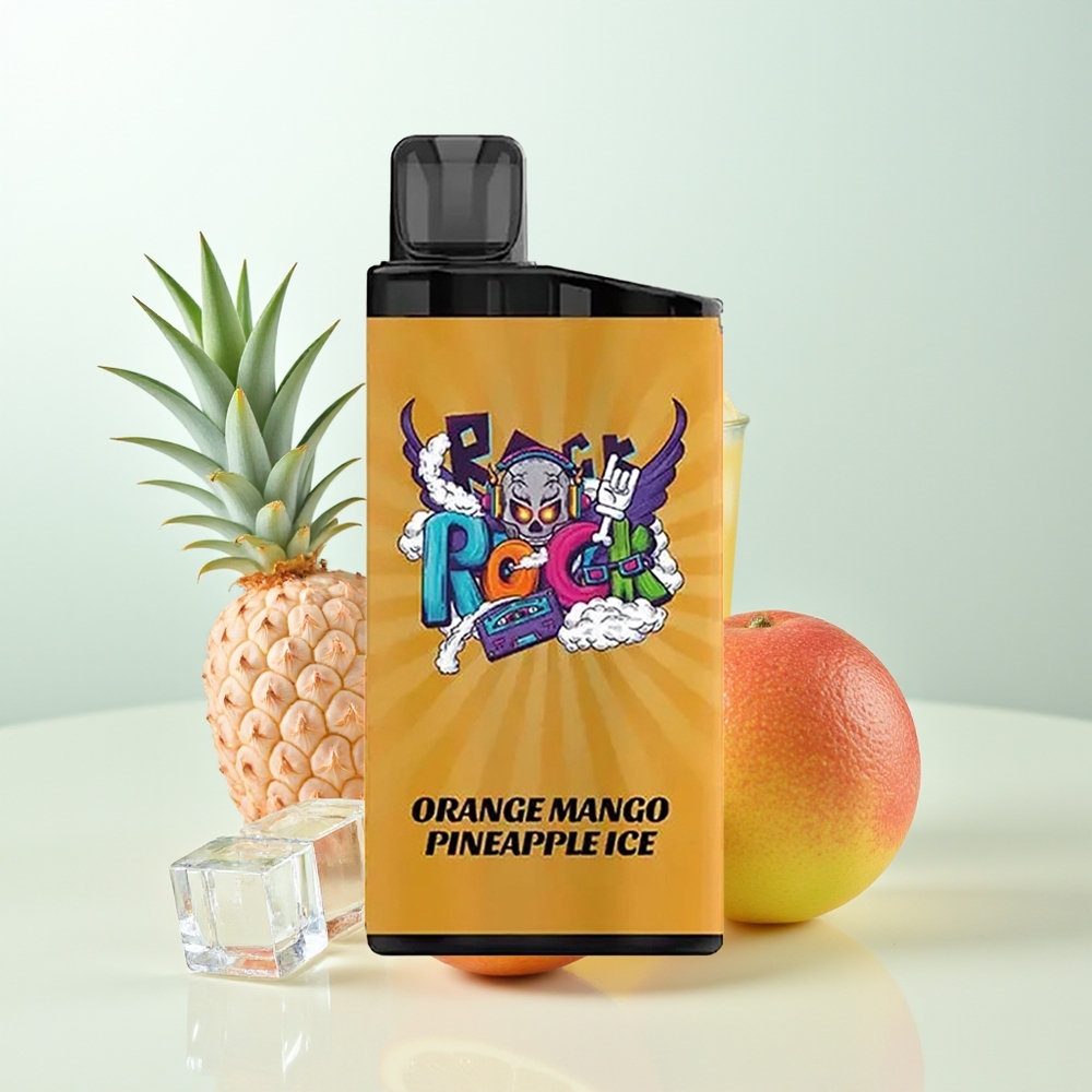 IGET Bar 3500 Puffs Lodowy Pomarańczowo-Mango-Ananas z Mesh Coil 1.2 Ohm i PC+ALU