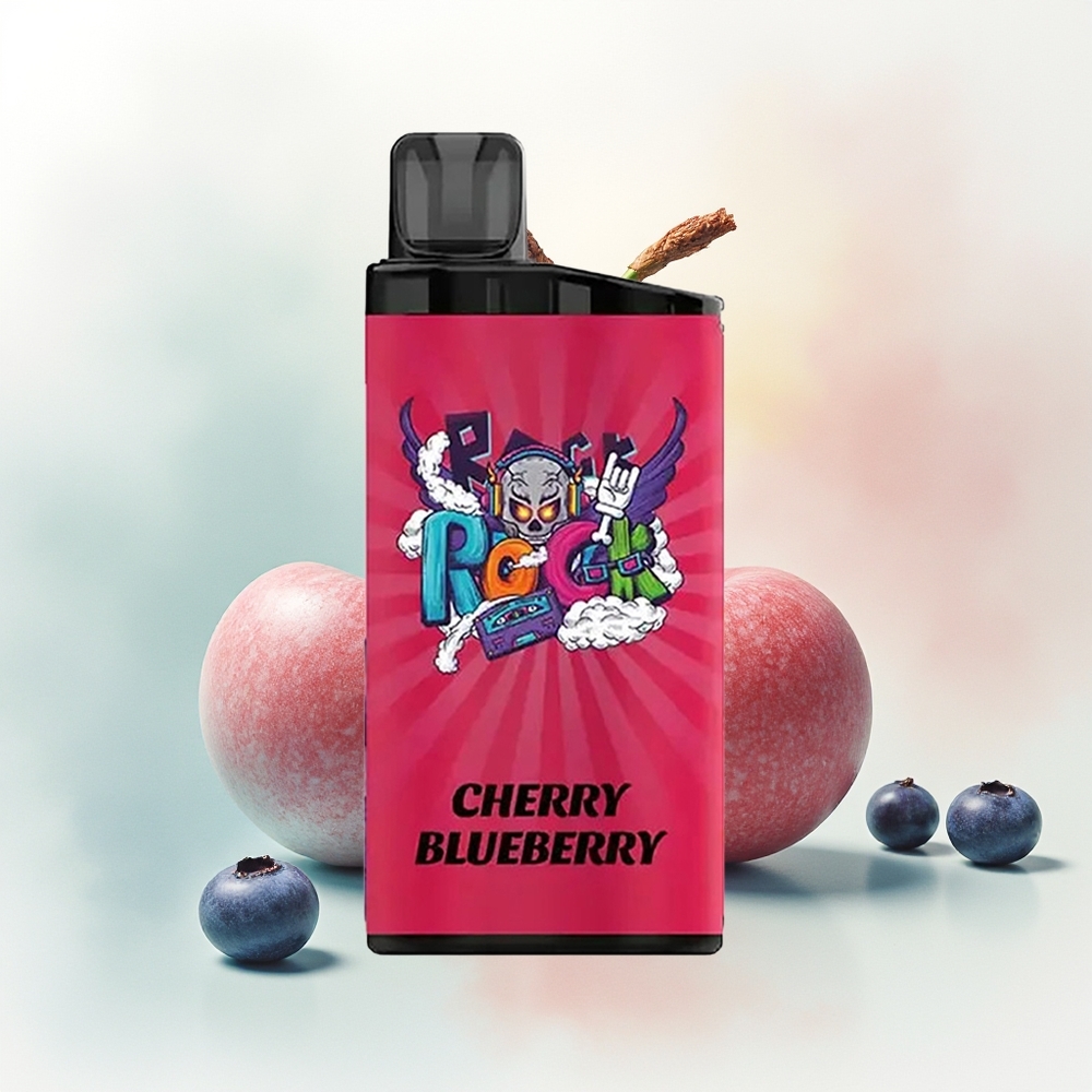 IGET Bar 3500 Puffs Wiśniowa Borówka 1.2 Ohm Mesh Coil 1400 mAh