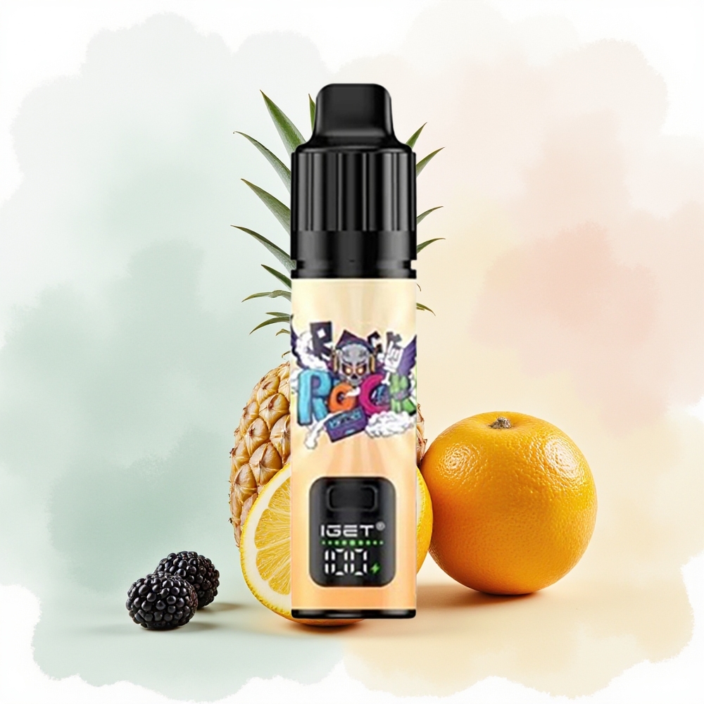 IGET BAR PLUS S3 POD 10000 Puffs Jeżyna Ananas Pomarańcza 50mg 950mAh