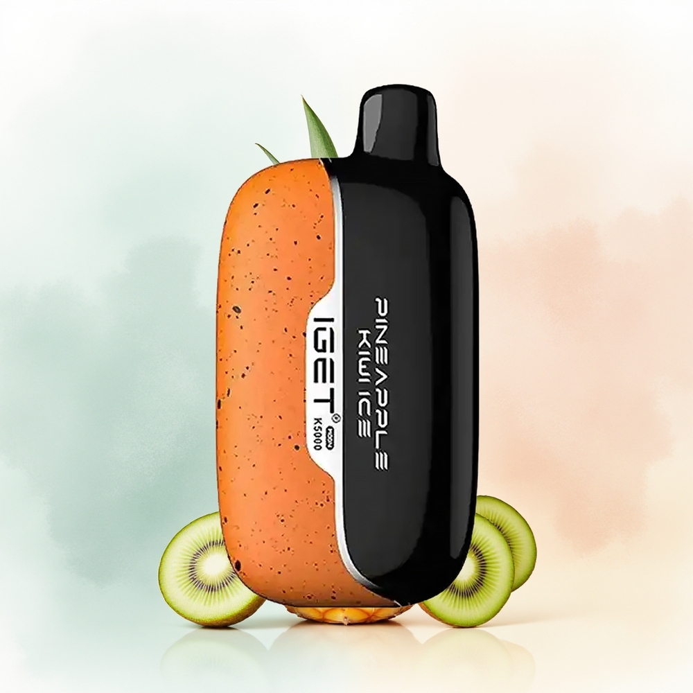 IGET Moon K5000 Puffs Ananas Kiwi Lód 81.5g 49.5mm