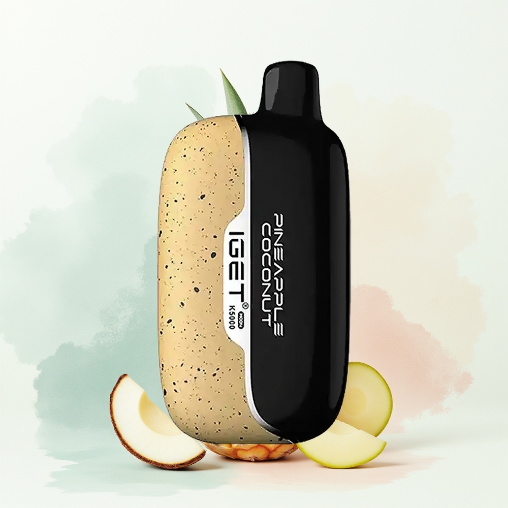 IGET Moon K5000 Puffs Ananas Kokos 81.5g 49.5mm