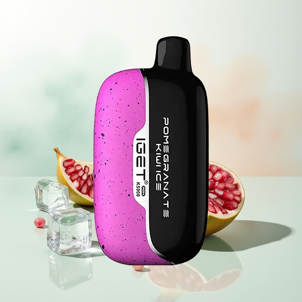 IGET Moon K5000 Puffs Granatowy Kiwi Lód 81.5g 1.35 Ohm