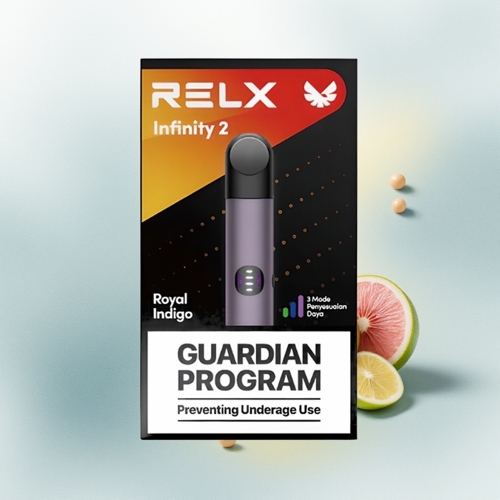 Relx Infinity 2 Vape Device Puffs KrólewskiIndigo Pojemność19 Wymiar108