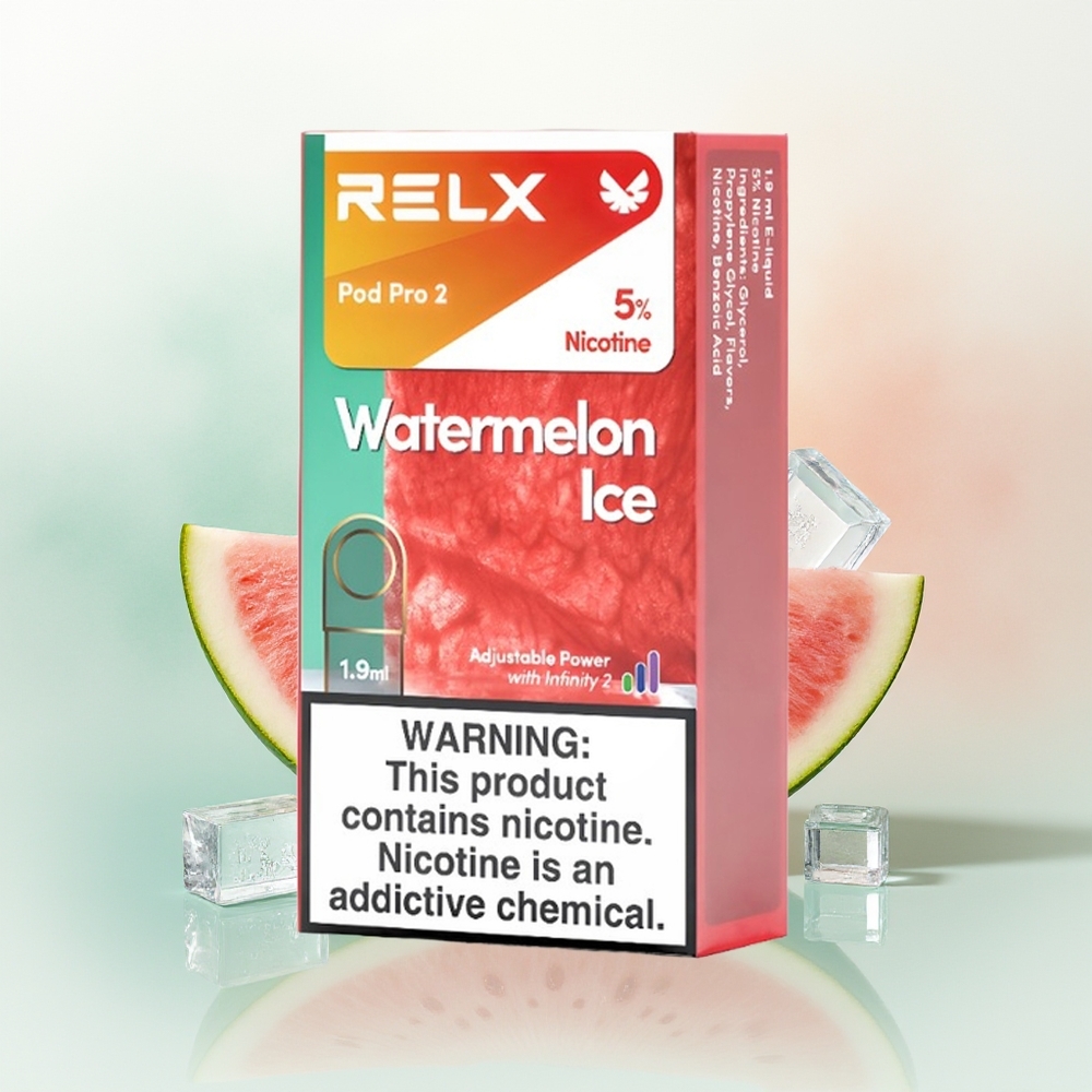 Relx Pod Pro 2 Vape Device Puffs Arbuzowy Lód 1.9ml 3M