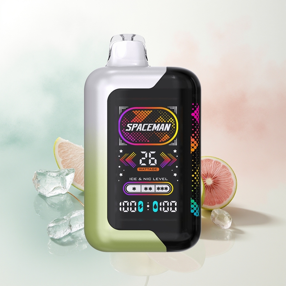 SMOK SPACEMAN SP40000 Puffs Lód Białego Winogrona 1000mAh 20ml
