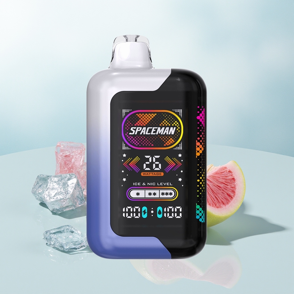 SMOK SPACEMAN SP40000 Puffs Lód Malinowy z Błekitem 1000mAh 20ml