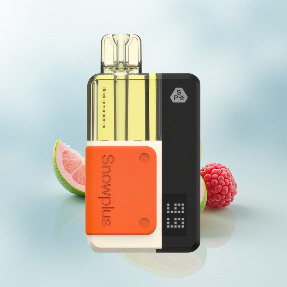 Snowplus Swift 15000 Puffs Pod Kit Puffs Błękitna Cytryna Malina Podwójna Siatka 12ml