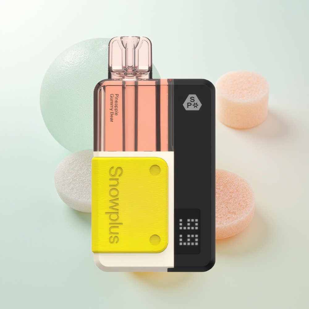 Snowplus Swift 15000 Puffs Pod Kit Puffs Miętowy Gumowy Miś z Podwójną Siatką i 1000 mAh