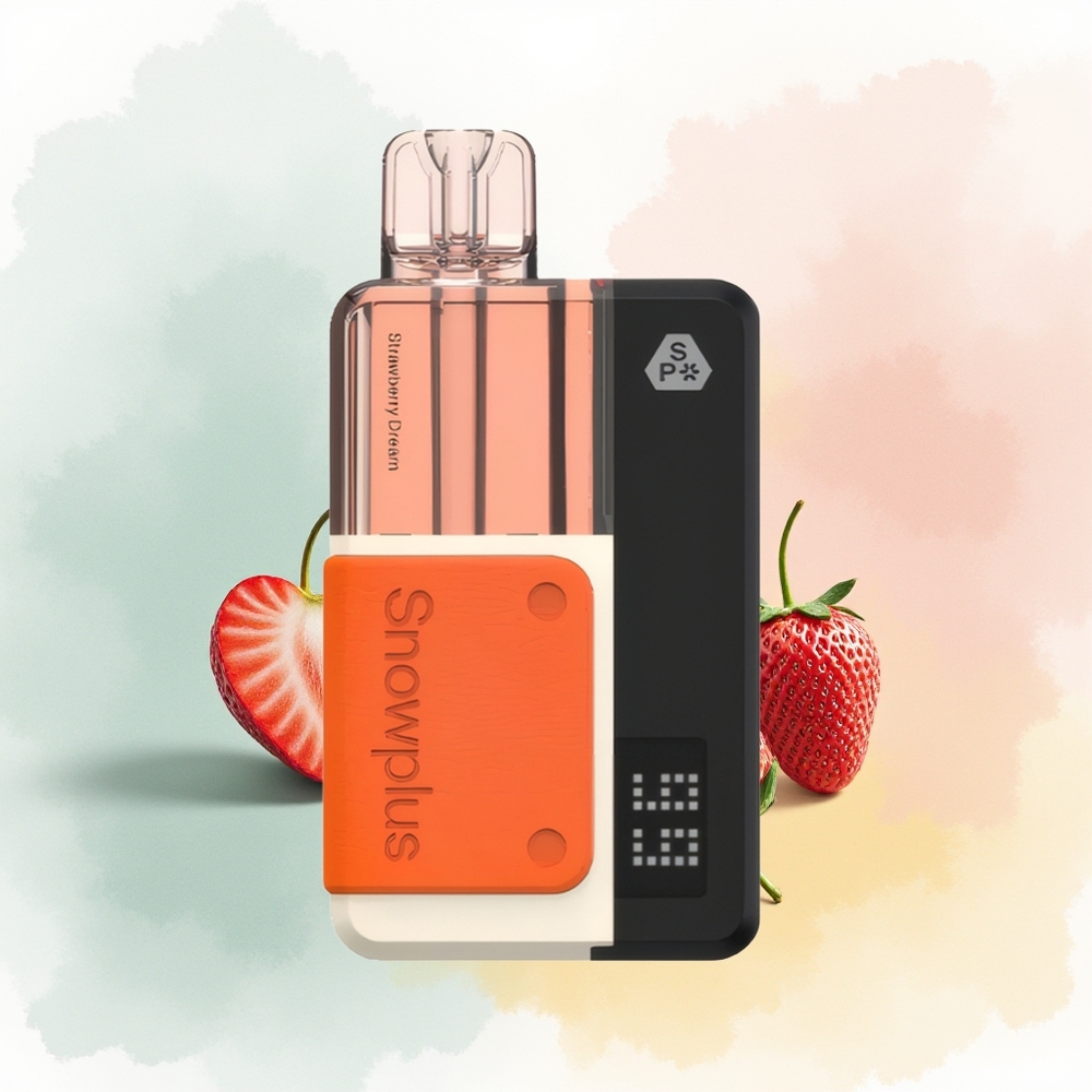 Snowplus Swift 15000 Puffs Pod Kit Puffs Truskawkowe Marzenie 1000 mAh + 12 ml