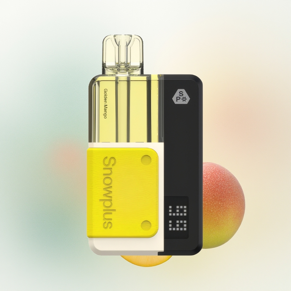 Snowplus Swift 15000 Puffs Pod Kit Puffs Złote Mango Pod 2+10ml Dual Mesh