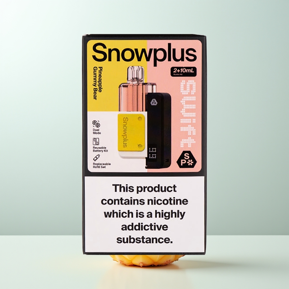 Snowplus Swift 5000 Puffs Ananasowy Żelkowy Miś Dual Mesh 1000 mAh