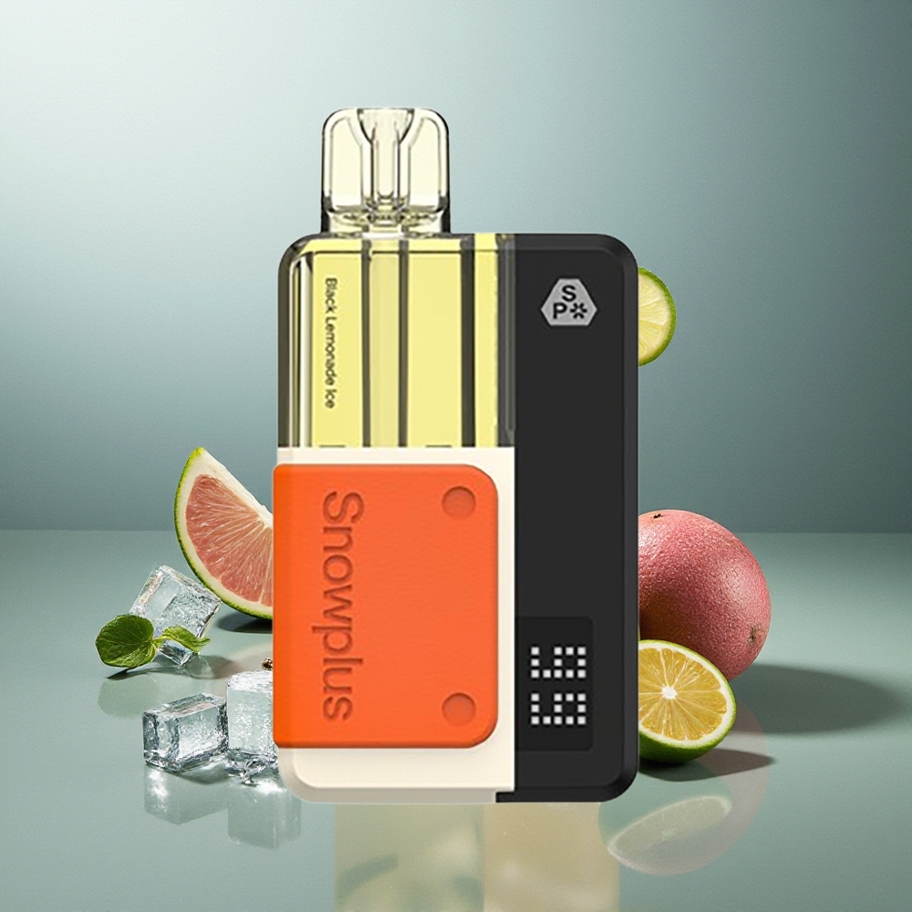 Snowplus Swift 5000 Puffs Czarna Lemoniada Lód Dual Mesh 1000 mAh