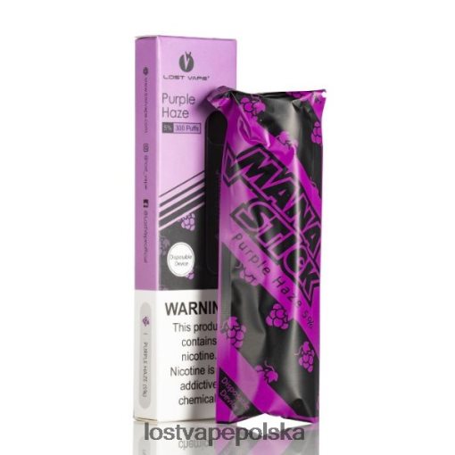 Lost Vape Mana sztyft jednorazowy | 300 zaciągnięć | 1,2 ml fioletowa mgiełka 5% J4L2R527 Lost Vape Near Me
