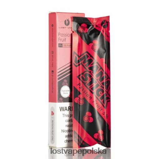 Lost Vape Mana sztyft jednorazowy | 300 zaciągnięć | 1,2 ml marakuja 5% J4L2R524 Lost Vape Flavors Polska