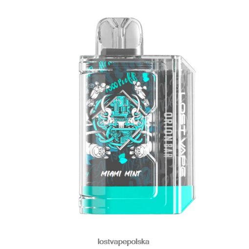 Lost Vape Orion pasek jednorazowy | 7500 zaciągnięć | 18 ml | 50 mg Miętowa mięta J4L2R84 Lost Vape Flavors Polska