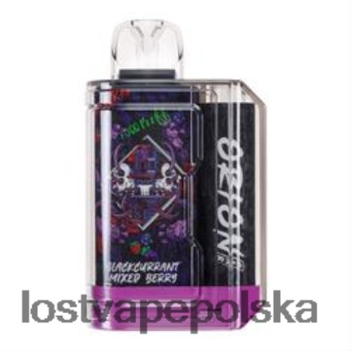 Lost Vape Orion pasek jednorazowy | 7500 zaciągnięć | 18 ml | 50 mg Mieszana jagoda czarnoprądowa J4L2R69 Lost Vape Pods Near Me