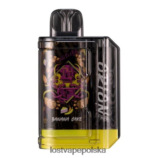 Lost Vape Orion pasek jednorazowy | 7500 zaciągnięć | 18 ml | 50 mg ciasto bananowe J4L2R56 Lost Vape Review Polska