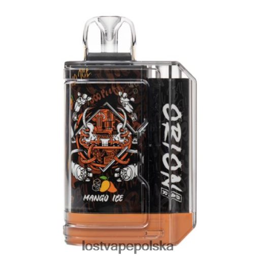 Lost Vape Orion pasek jednorazowy | 7500 zaciągnięć | 18 ml | 50 mg lód mango J4L2R57 Lost Vape Near Me
