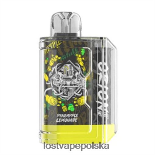 Lost Vape Orion pasek jednorazowy | 7500 zaciągnięć | 18 ml | 50 mg lemoniada ananasowa J4L2R51 Lost Vape Polska