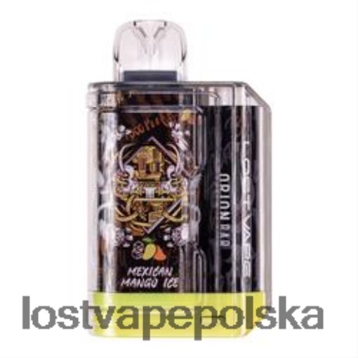 Lost Vape Orion pasek jednorazowy | 7500 zaciągnięć | 18 ml | 50 mg meksykański lód z mango J4L2R86 Lost Vape Review Polska