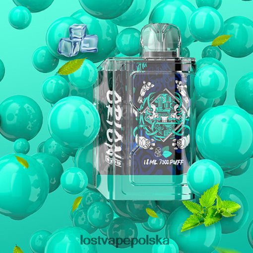 Lost Vape Orion pasek jednorazowy | 7500 zaciągnięć | 18 ml | 50 mg niebieska mięta J4L2R81 Lost Vape Polska