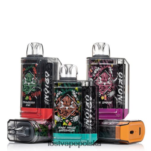 Lost Vape Orion pasek jednorazowy | 7500 zaciągnięć | 18 ml | 50 mg niebieska spadziowa razz J4L2R70 Lost Vape Customer Service