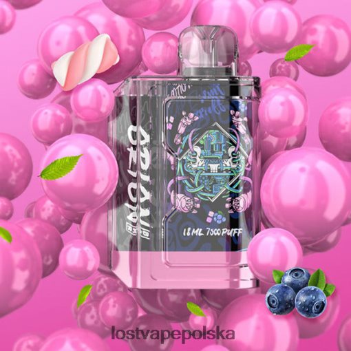 Lost Vape Orion pasek jednorazowy | 7500 zaciągnięć | 18 ml | 50 mg niebieska wata cukrowa J4L2R78 Lost Vape Price Polska